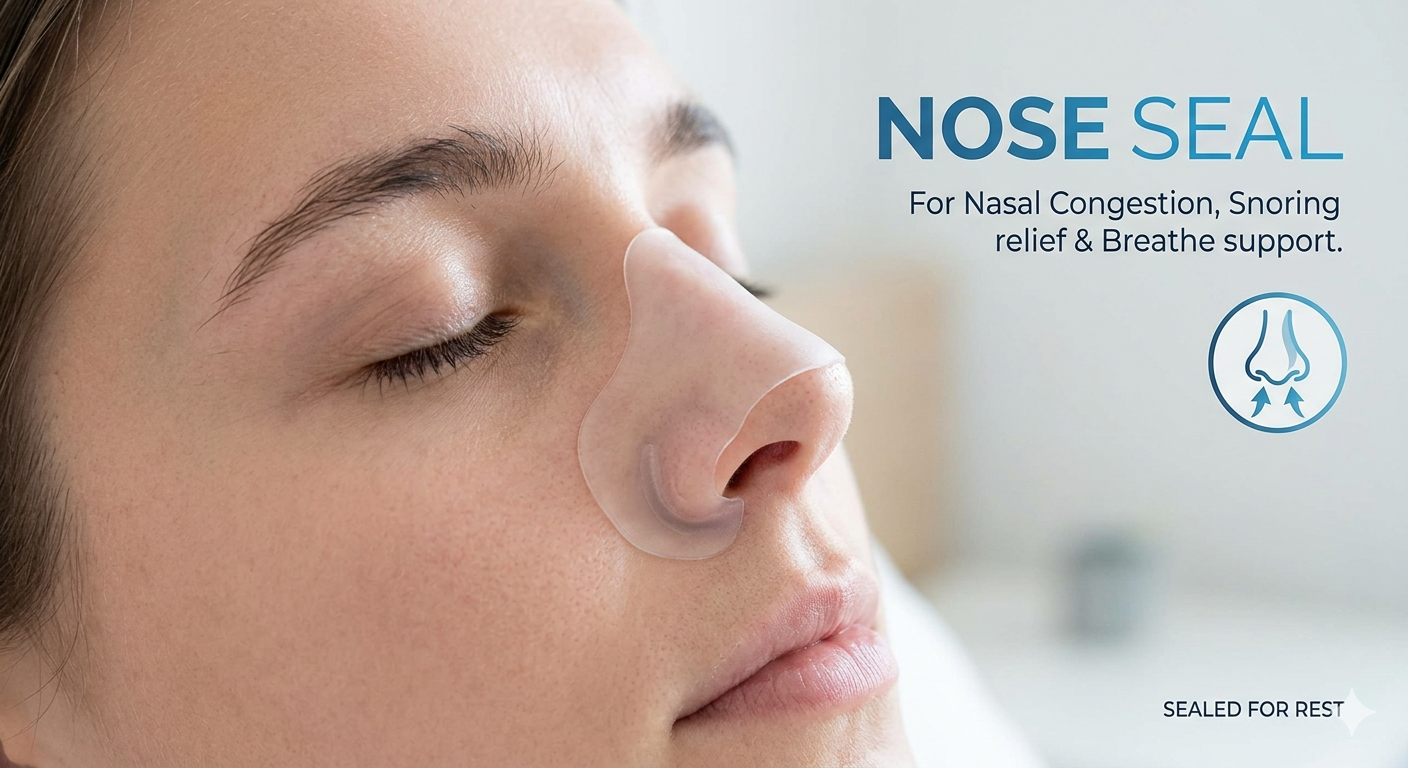NoseSeal Strips – Open Your Airway. Transform Your Sleep.